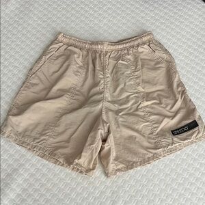 Vintage Speedo Men's Beige Sport Systems Shorts